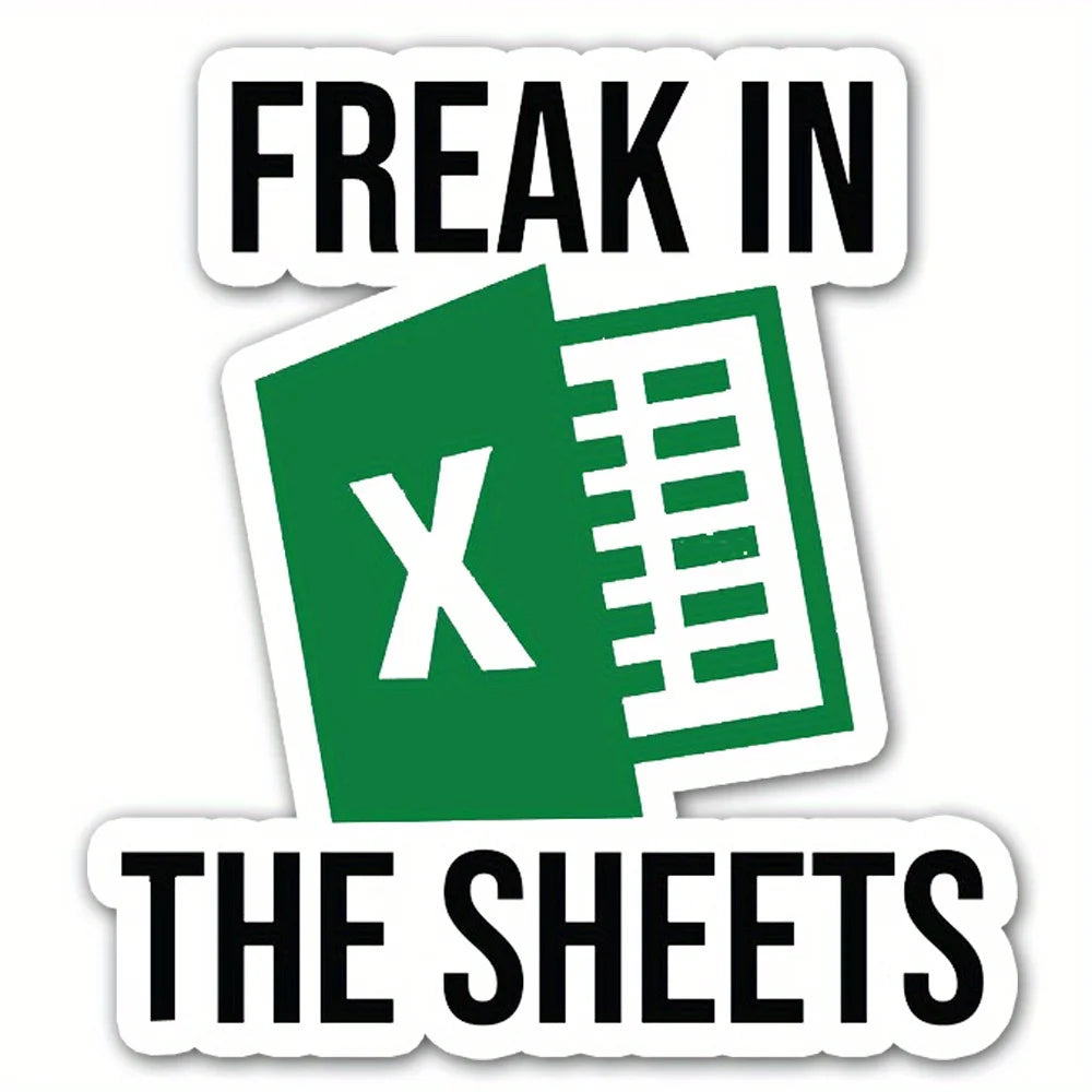 Excel Funny Sticker